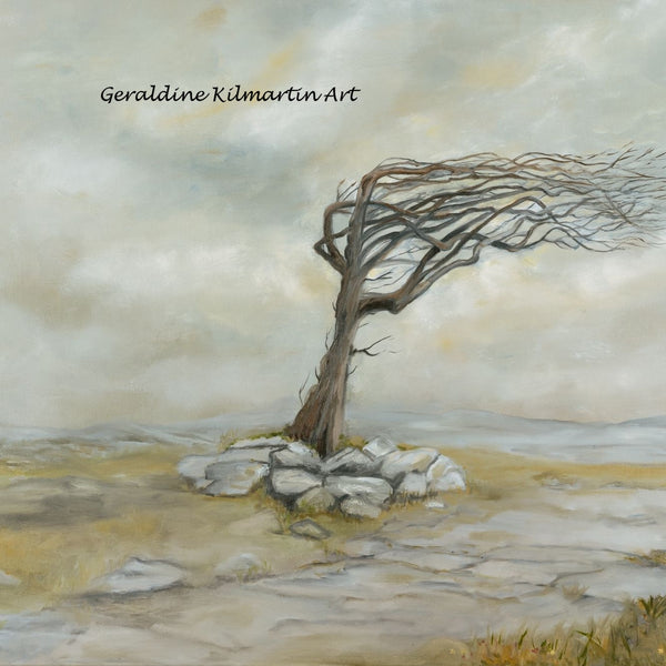 Hawthorn, Bent not Broken, limited edition print