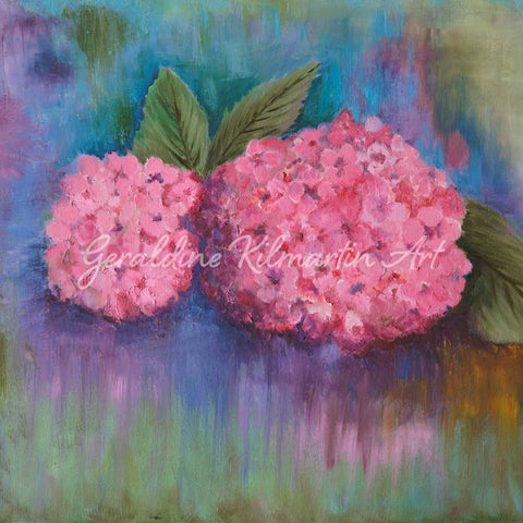 Geraldine_Kilmartin_Art_Collection-Pink_hydrangea_