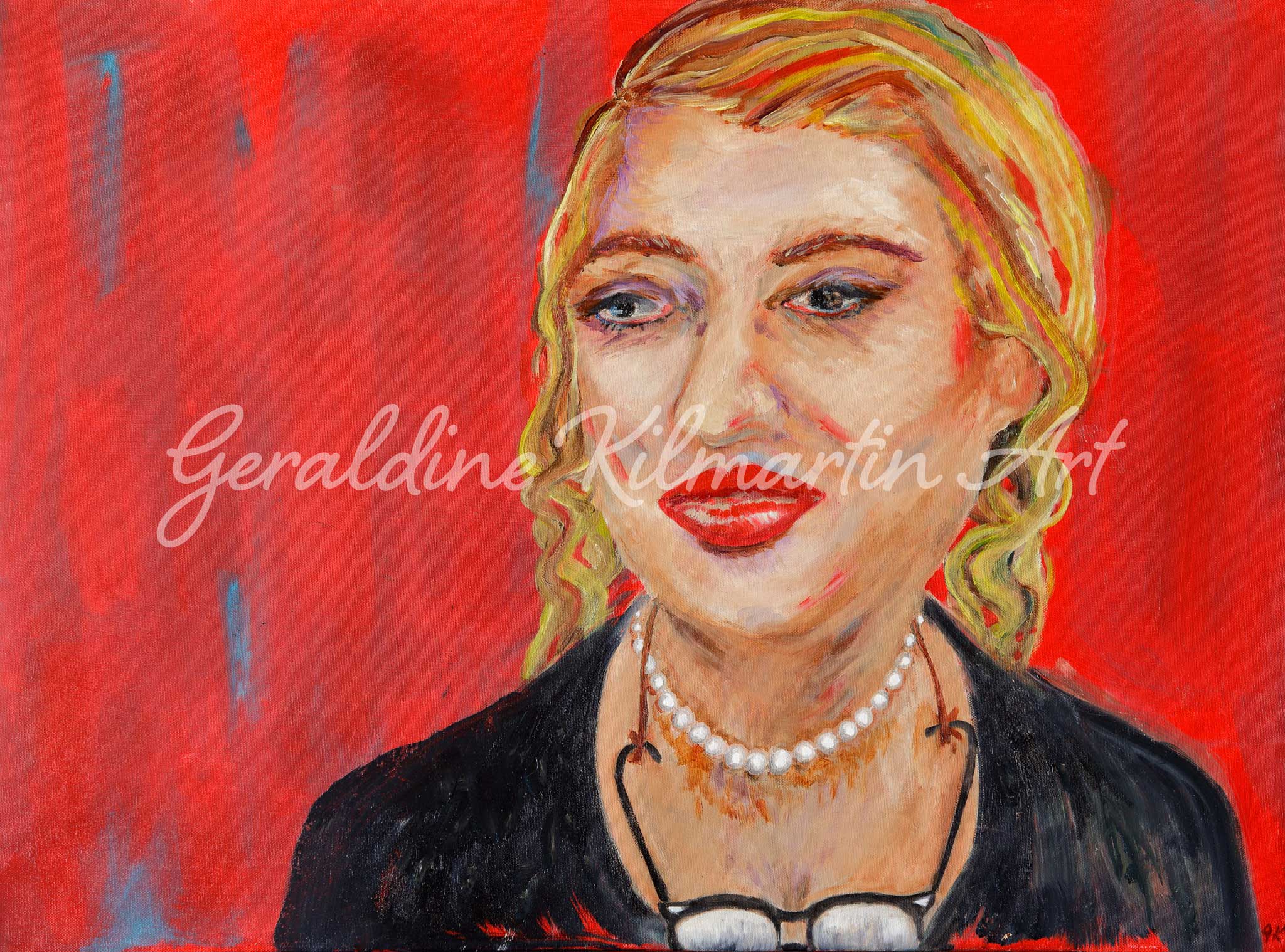 Úna, in her Heyday! – Original Oil Painting